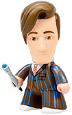 Titans Eleventh Doctor in Tenth Doctor Suit 3 inch vinyl figure