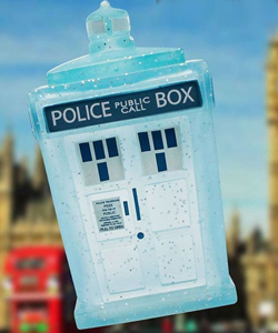 Titans Dematerialising Glitter Tardis 3 Inch