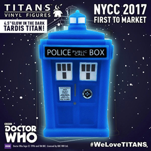 Titans Glow in the Dark Tardis