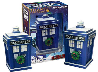 Titans Holiday Tardis