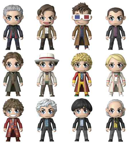 Titans Doctor Who Kawaii Figures