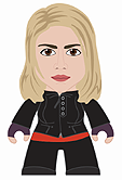 Titans Rose Tyler Mini Vinyl Gallifrey Collection