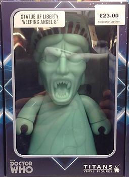 Titans Vinyl Statue of Liberty Weeping Angel Figure