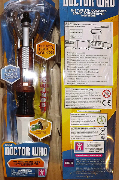 Twelfth Doctor's Touch Control Sonic Screwdriver