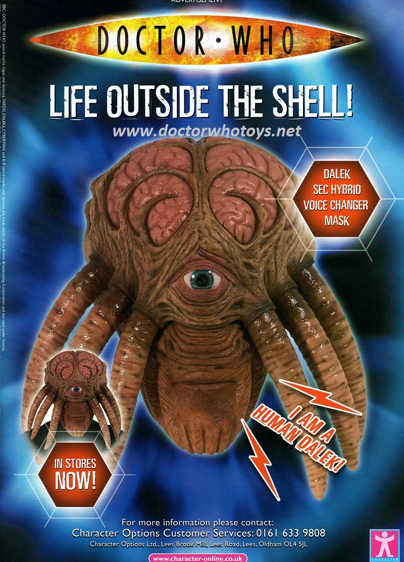 Doctor Who Toy Advertisement