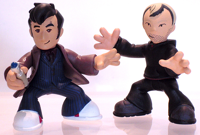 Timesquad 10th Doctor with Collect & Build Timesquad Master