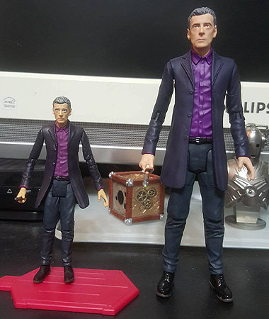 12th Doctor in Purple Shirt and Jacket 3.75 and 5 inch