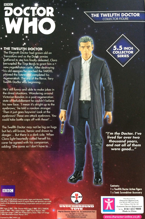 12th Doctor in White Shirt
