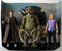 The Doctor, Rose & Slitheen US Underground Toys version