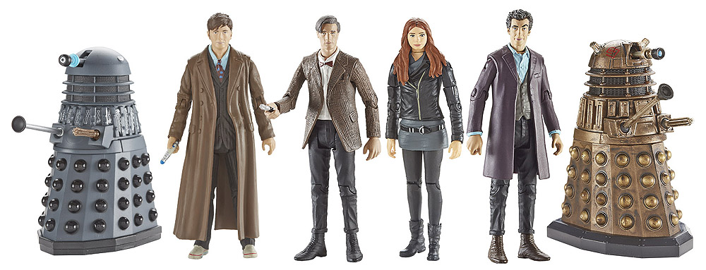 Wave 3A 3.75 Inch Scale Doctor Who Figures