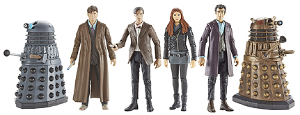Wave 3A 3.75 Inch Scale Doctor Who Figures