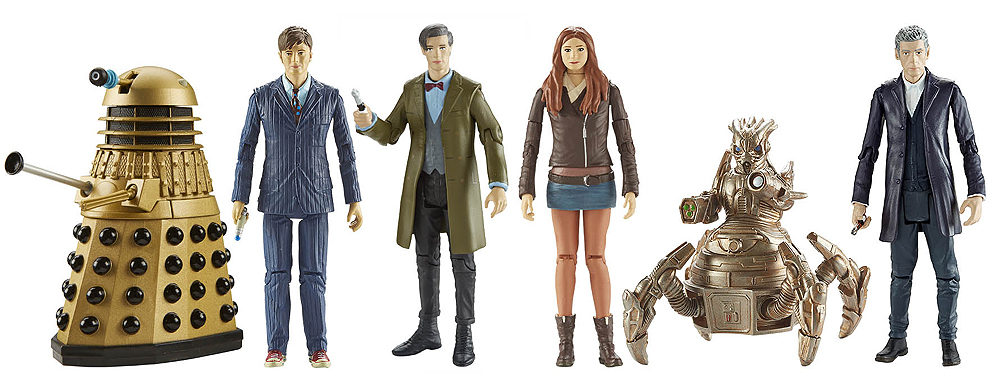 Wave 3B 3.75 Inch Scale Doctor Who Figures