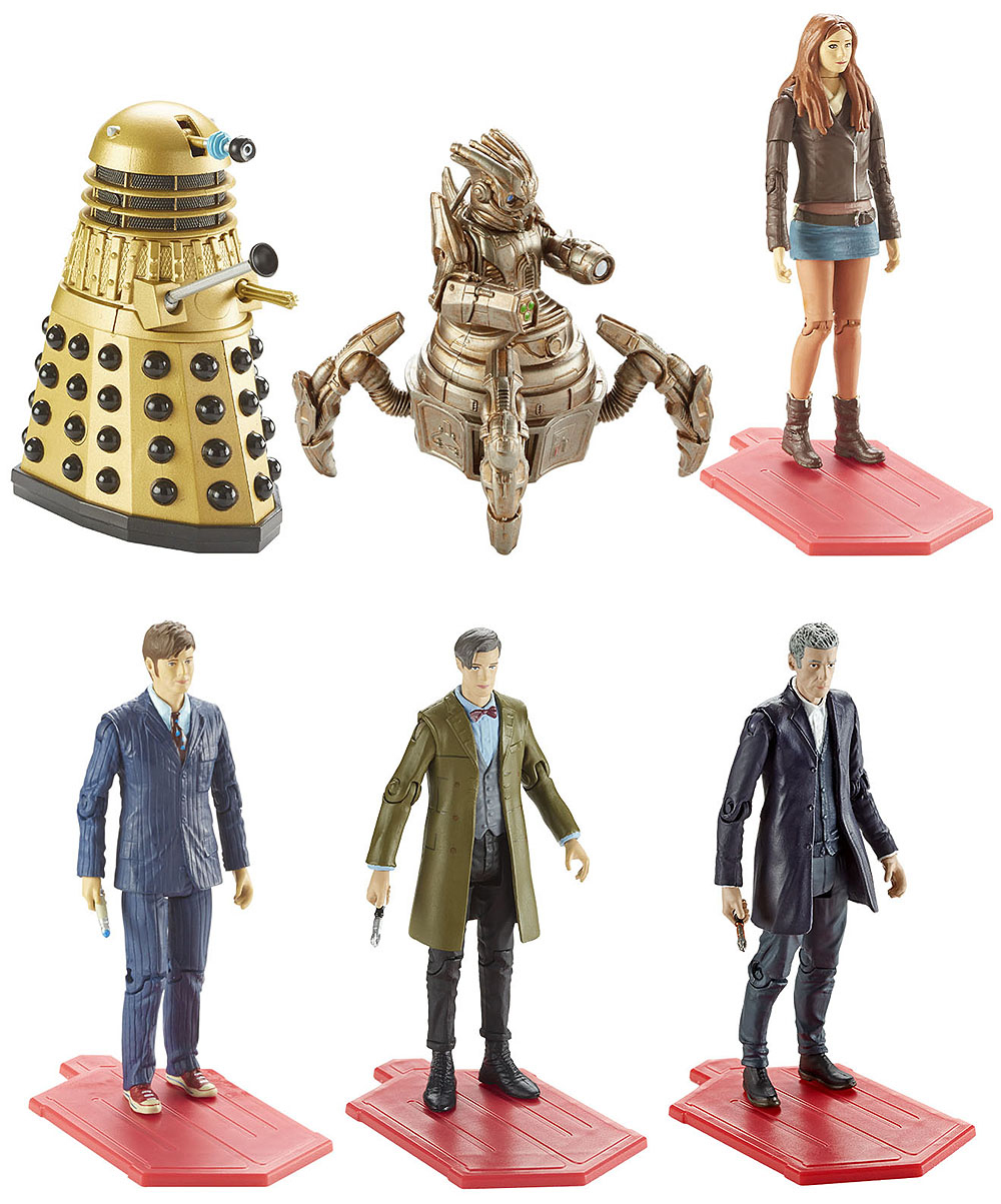 Wave 3B 3.75 Inch Scale Doctor Who Figures