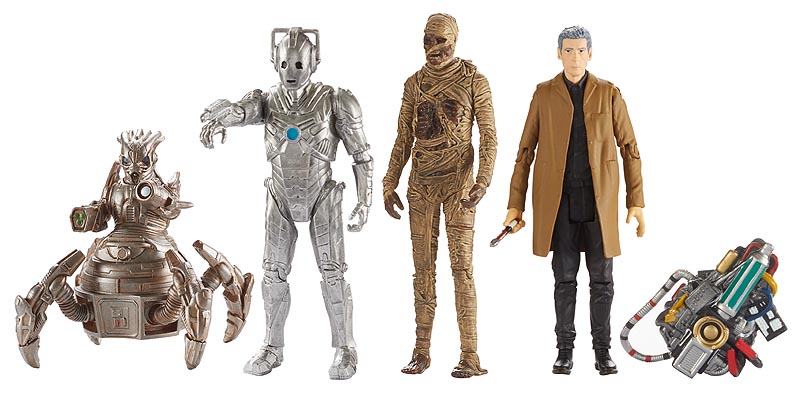 Wave 4a 3.75 Inch Scale Doctor Who Figures