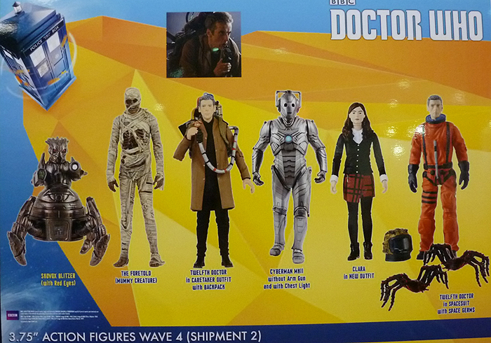 Wave 4b 3.75 Inch Scale Doctor Who Figures