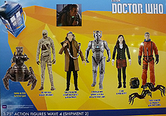 Wave 4b 3.75 Inch Scale Doctor Who Figures