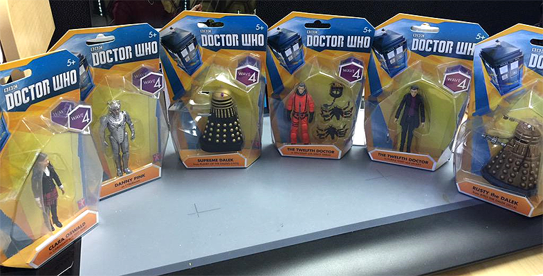 Wave 4b 3.75 Inch Scale Doctor Who Figures at Toys R Us October 2015 from Al Dewar