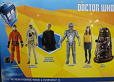 Wave 4c 3.75 Inch Scale Doctor Who Figures